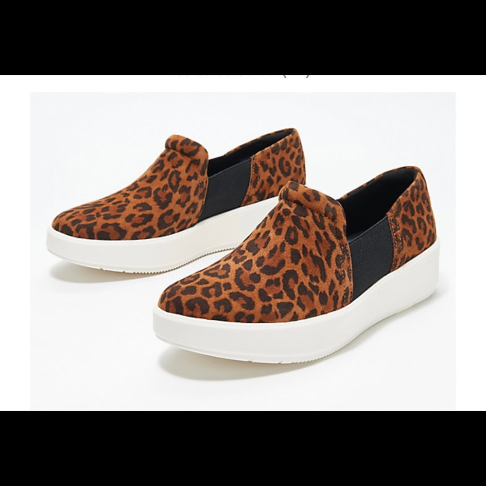 Clarks women slip on sneakers